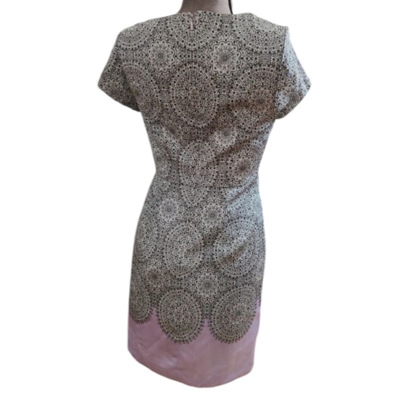 The Limited Dress Black Lilac Sheath Mini Square Neck Cap Sleeves NWT Sz 8 - Picture 3 of 10